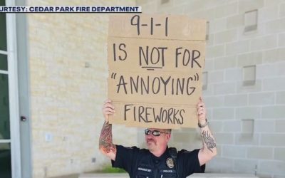 Central Texas fire departments get creative for this yearâs July 4th messaging