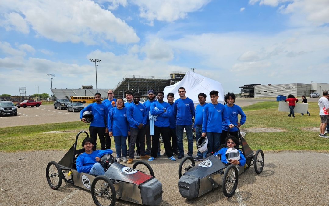 Pflugerville students win 2 awards in electric car showcase